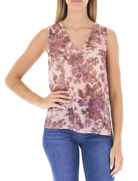 Blusa smanicata ROSA ANTICO XS