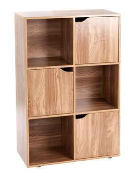 Büro-Regal XL braun