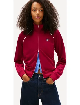 Chaqueta deportiva de mujer cerrada con cremallera de - Tommy Jeans - FashionsVida