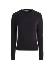 Langarmshirt schwarz S damen