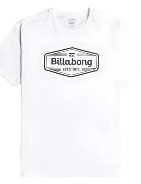 T-shirt à Manches Courtes Trademark White M - Billabong - FashionsVida