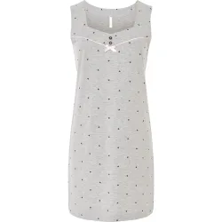 Camisón de mujer corto de tirantes anchos estampado
