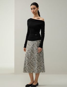 S Jupe en Soie XS Comfort Biais