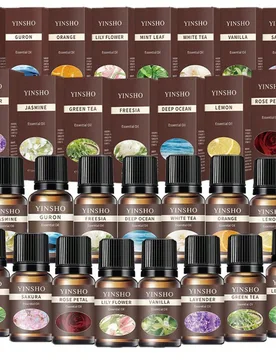 Piezas de aceites esenciales perfumados, set de 8/6/4/2/1 pieza de aceites esenciales perfumados de 10ml, recambio de bolígrafo con fragancia a base - Shein - FashionsVida