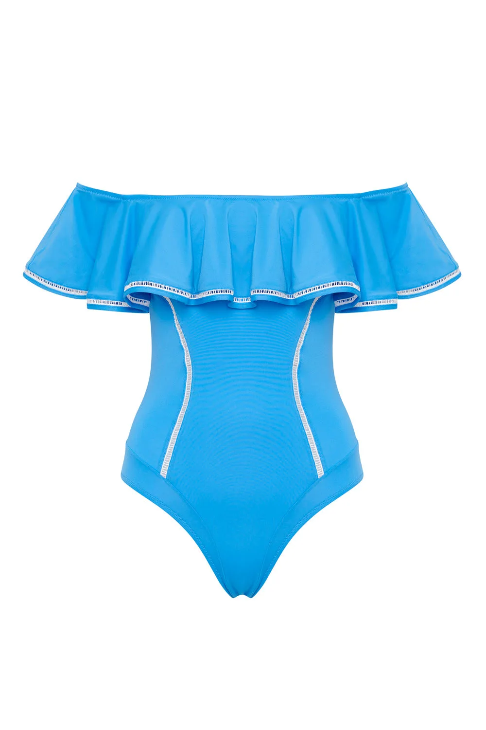 Anafi Bianca One Piece - XS - Paolita London - FashionsVida