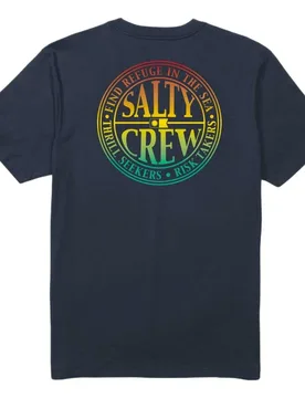 T-shirt à Manches Courtes Global Navy L - Salty Crew - FashionsVida