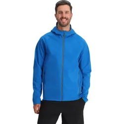 Sweat-shirt à Zip Gridweb Shellfleece Cobalt S