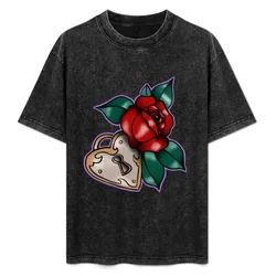 Lock & Rose T-Shirt Basic Solid Color Casual Tee Shirt