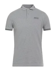 Poloshirt Herren Grau S Herren