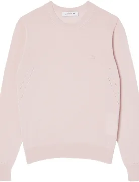 LACOSTE Pullover Crew Neck, rosa 40 - Lacoste - FashionsVida