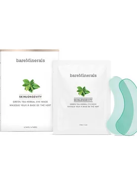 Skinlongevity Green Tea Herbal Eye Mask - BareMinerals - FashionsVida