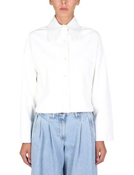 Classic Collar Shirt Jacket for Women
