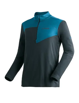 Herren Unterzieh Zipshirt Felian dunkelblau 58 M - Maier Sports - FashionsVida