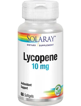 Solaray Lycopène 10 Mg 60 Unités