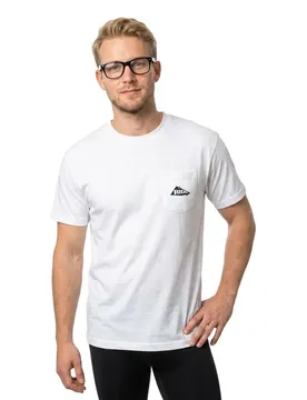 T-shirt à Manches Courtes Pocket White XL