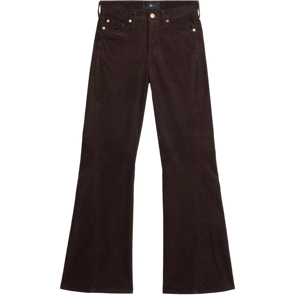 Vaquero campana de mujer twisted dojo tailorless de tiro medio - 7 For All Mankind - FashionsVida