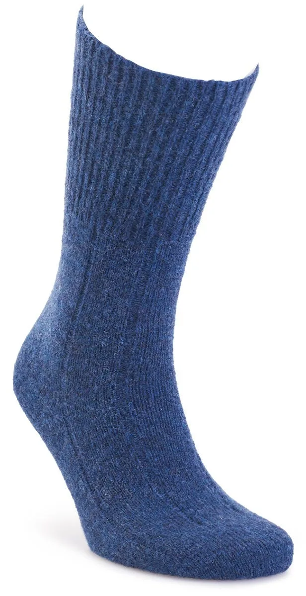Super‑soft Seam-free Bed Socks - Marine - Size: L - Cosyfeet - FashionsVida