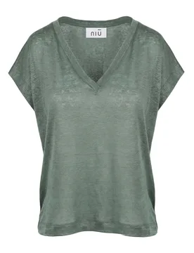 NIU - T-shirt - 470371 - Verdone - Niu - FashionsVida