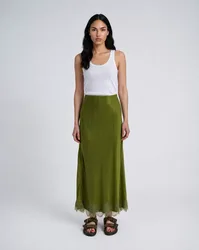 XL SATEEN SKIRT female