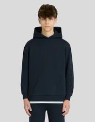 Kids Heavyweight Drop Shoulder Hoodie Dark Navy