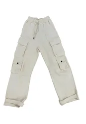 Pantalone in felpa Donna modello cargo