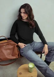 Street One Dolman Pullover female Schwarz
