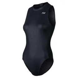 Ows Ti+ Thermal High Neck Swimsuit Black UK 18 Women