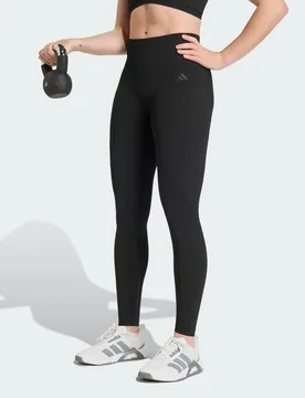 Workout Essentials Leggings Knit Scrunch 7/8 L Black - Adidas - FashionsVida