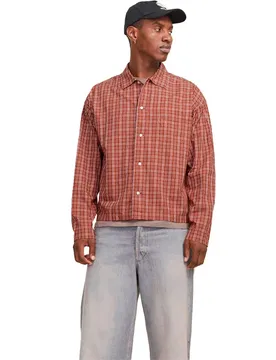 Camicia A Maniche Lunghe Austin Clean Check Arabian Spice S