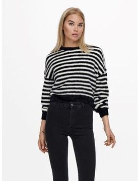 Pullover 15235973 Piumo-Black/w Egret - Stripes It L Female
