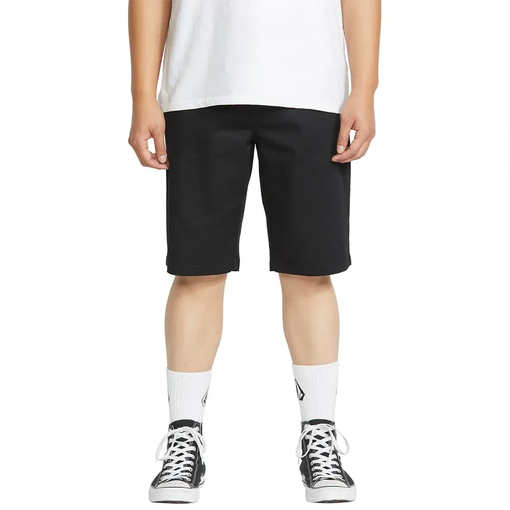Pantaloni Corti Frcikin Modern Stretch 21´´ Black 28 - Volcom - FashionsVida