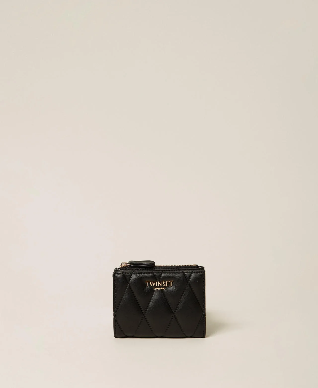 Portefeuille effet cuir matelassé - TWINSET - FashionsVida