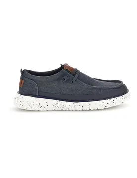 Mocassini blu in tessuto 2026103629Y 40 - Wrangler - FashionsVida