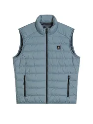 Chaleco acolchado azul claro S