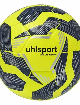 Ballon De Football 350 Lite Addglue Fluor Yellow / Navy Blue 5 unisex - Uhlsport - FashionsVida