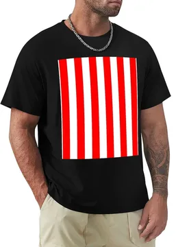 Red and White Vertical Stripes T-Shirt Anti-Perspiration Workout Top - Aliexpress - FashionsVida