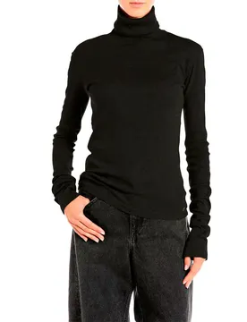 T-shirt à Manches Longues W3445 .000.23970 Black XS