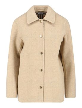 Burberry Giacca In Lana Vergine