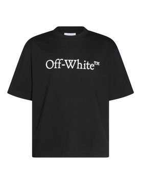 Off-White T-shirt in cotone nero