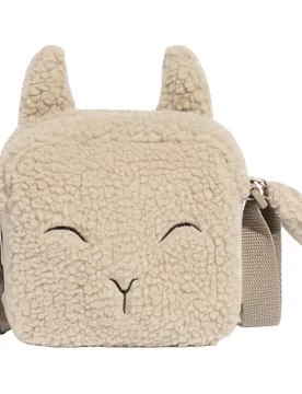 Little Fleece Organizer Kinder Beutel / Kleintasche, braun NS