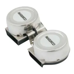Mini Twin Compact 12v Horn Silver One Size unisex