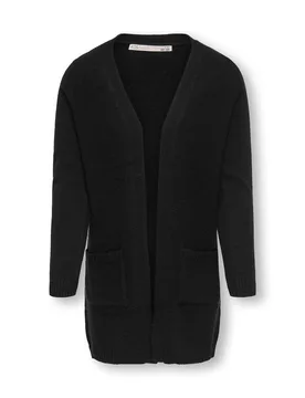 Only Cardigan nero in misto viscosa - Only - FashionsVida