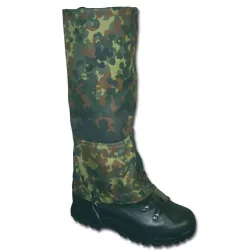 Gamaschen Pro flecktarn mit Stahlseil Default Title adult