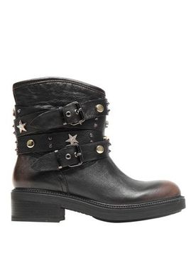 Stiefelette Damen Dunkelbraun 35,36,37,38,39 Damen