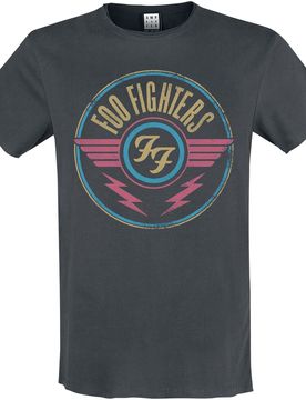 T-Shirt - Amplified Collection - Air - XS bis 3XL - für Männer - Größe L - charcoal - Lizenziertes Merchandise! - Männer - male