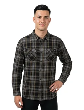 Chemise à Manches Longues Daybreak Flannel Phantom 2XL - Salty Crew - FashionsVida