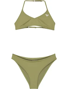 Bikini Solid Active Rg Triangle Bralette Oil Green 14 Anni