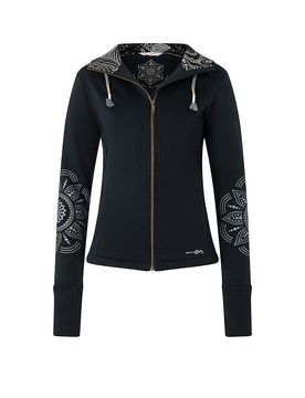 Chaqueta de yoga Maui para mujer negro L