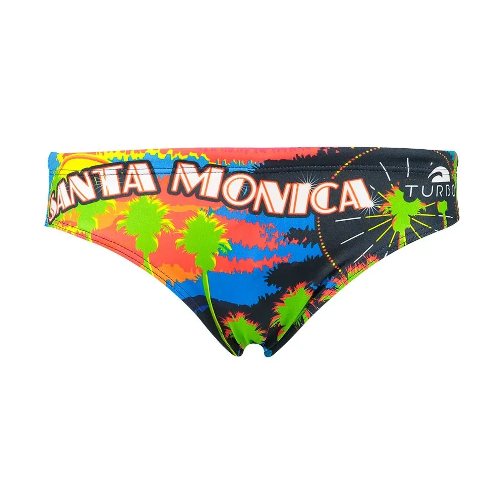 Santa Monica Swimming Brief Multicolor L Men - TURBO - FashionsVida