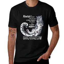 Always be snow leopard T-Shirt Sports Casual Breathable Tee Shirt